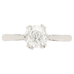 Art Deco 1,11 Karat Diamant Solitär-Ring, ca. 1920er Jahre