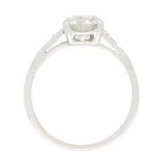 Art Deco 1.15ct Diamond Solitaire, c.1930s