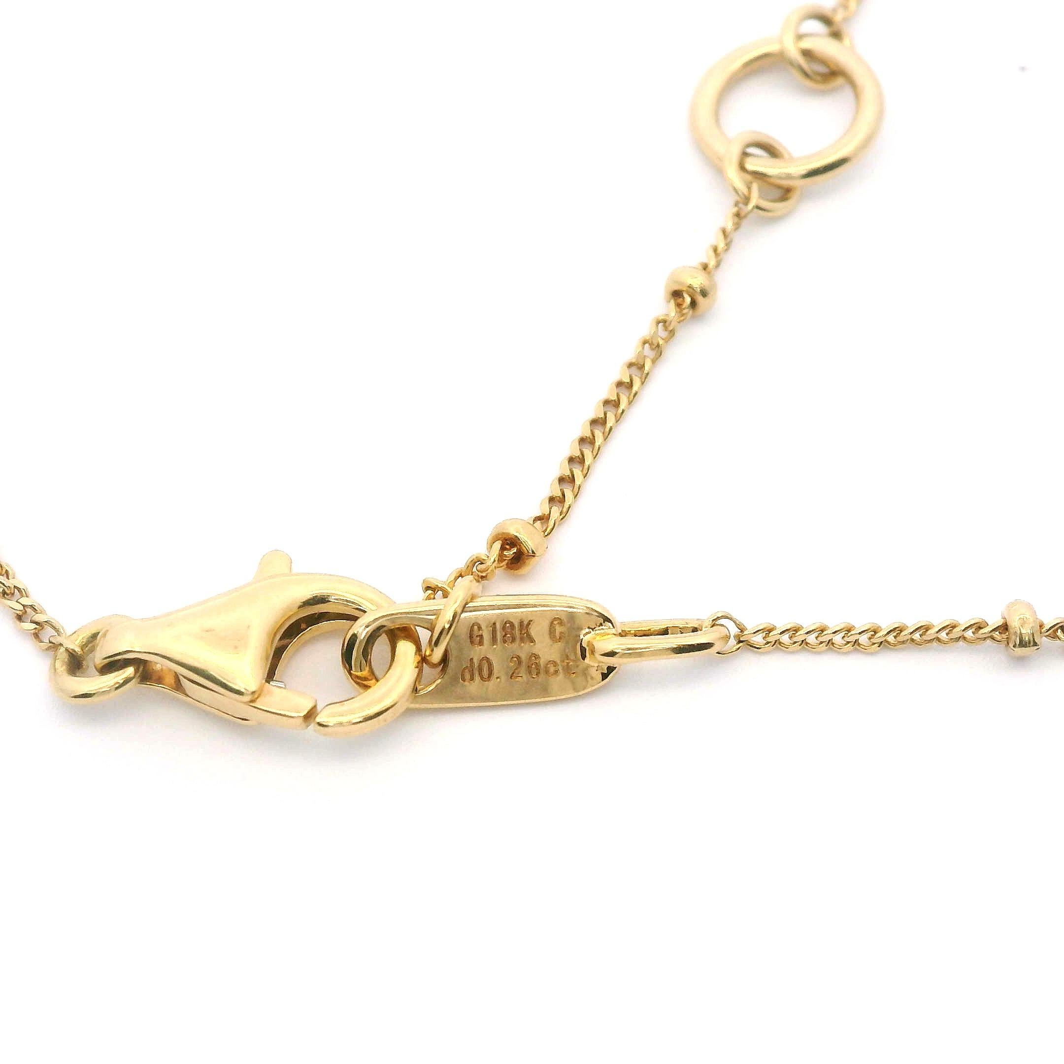 Ciondolo con diamante e perla dei mari del sud in oro Art Deco da 11 mm in oro giallo 18 carati In condizioni Nuovo in vendita a Hong Kong, HK