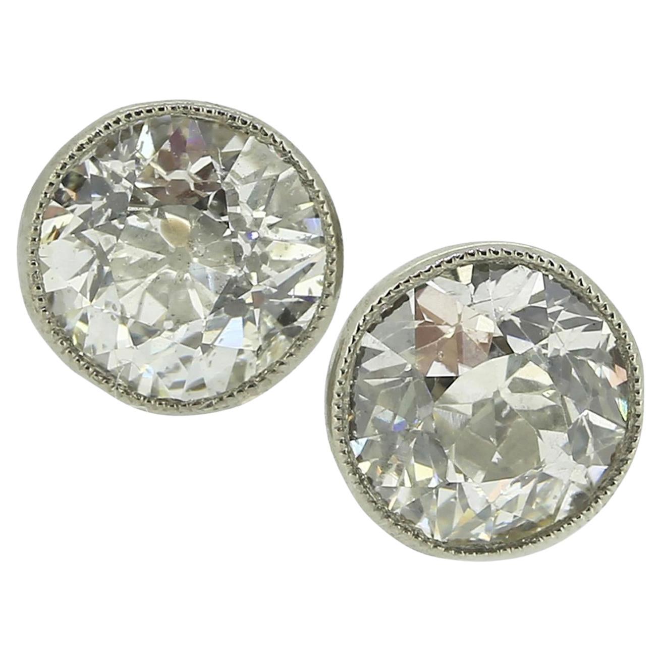 Art Deco 1.20 Karat Diamant-Ohrstecker
