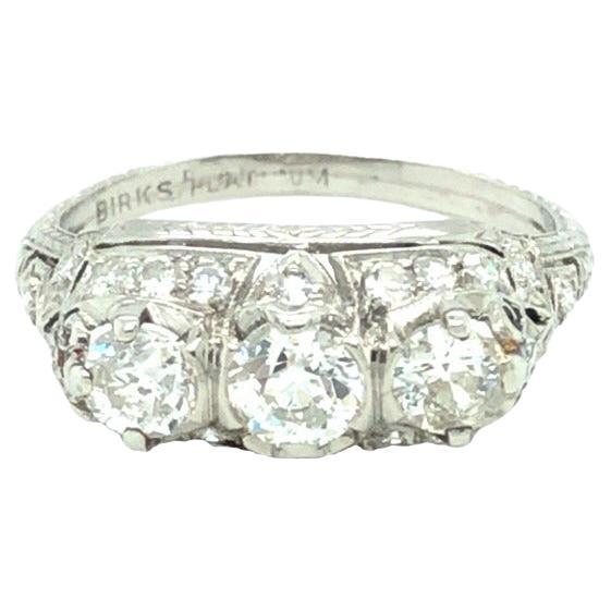 Estate Birks Diamond Ring with Matching Diamond Band. – Daisy Exclusive