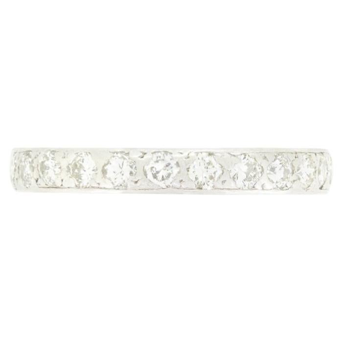 Art Deco 1.20ct Diamond Full Eternity, c.1930s For Sale