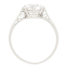 Art Deco 1.20ct Diamond Solitaire Ring, circa 1920s