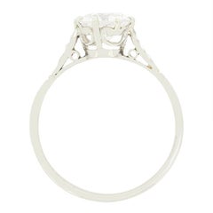 Art Deco 1.20ct Diamond Solitaire Ring, c.1920s