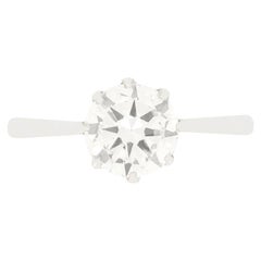 Art Deco 1.20ct Diamond Solitaire Ring, c.1920s