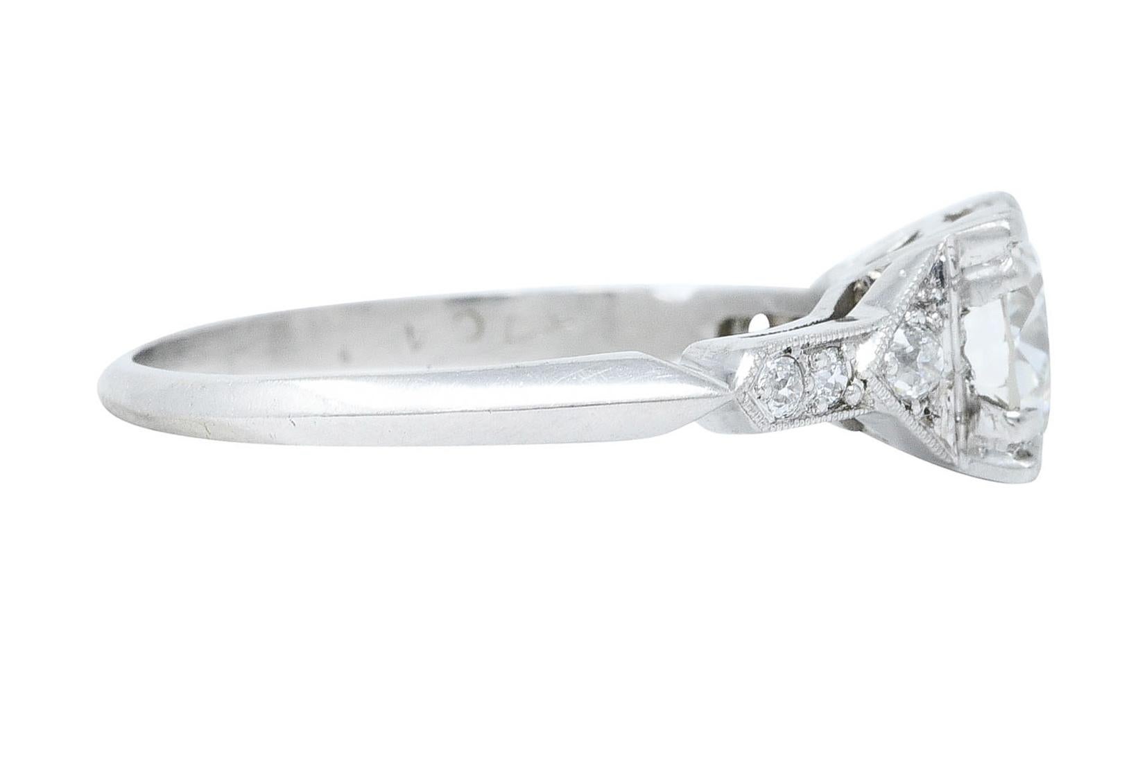 shoulder engagement rings