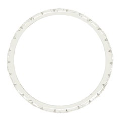 Art Deco 1.25ct Diamond Full Eternity Ring, c.1920s