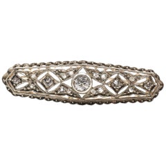 Art Deco 14 Karat Gold
Sterling Silver Top Old European Cut Diamond Pin Brooch Art Deco 14 Karat Gold
Sterling Silver Top Old European Cut Diamond Pin Brooch