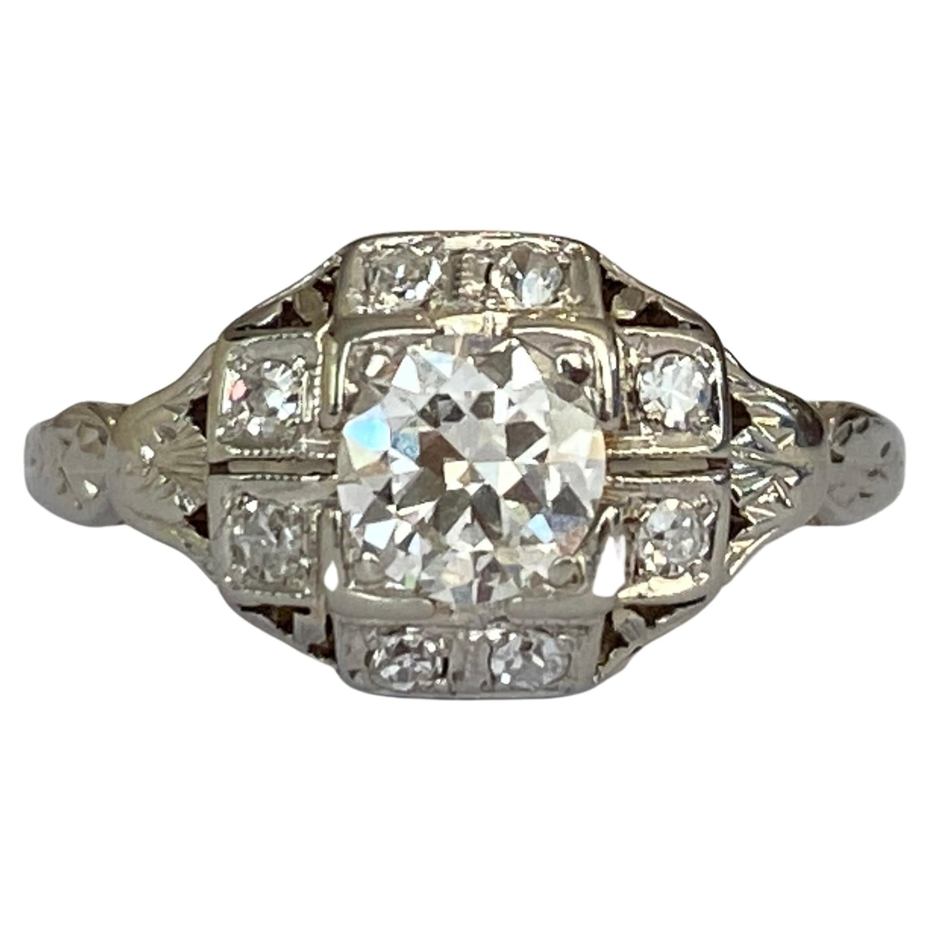 Art Deco Wedding Rings - 977 For Sale at 1stDibs | art deco anniversary ...