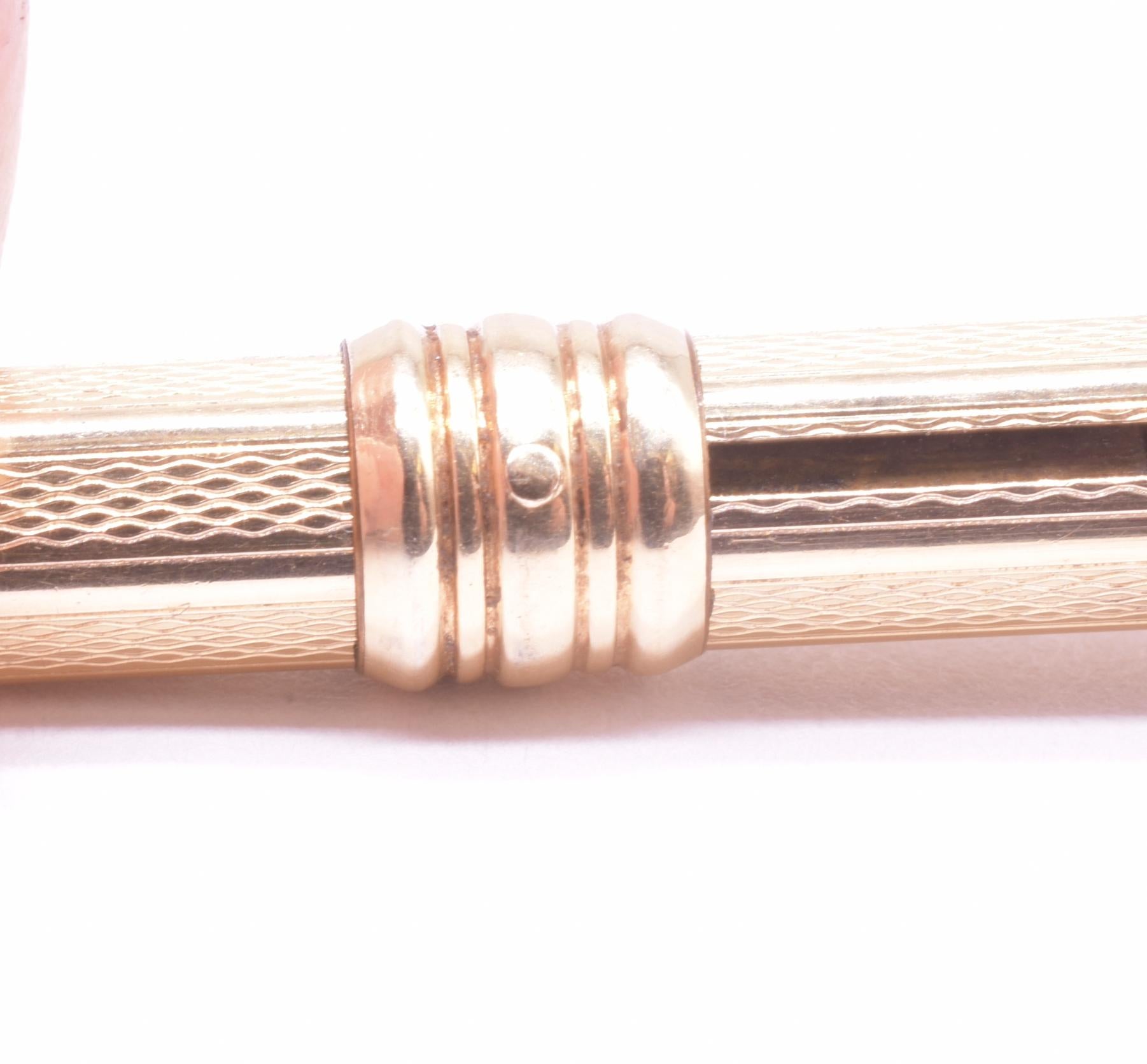 14C propelling Toothpick-Anhänger, Art déco 3