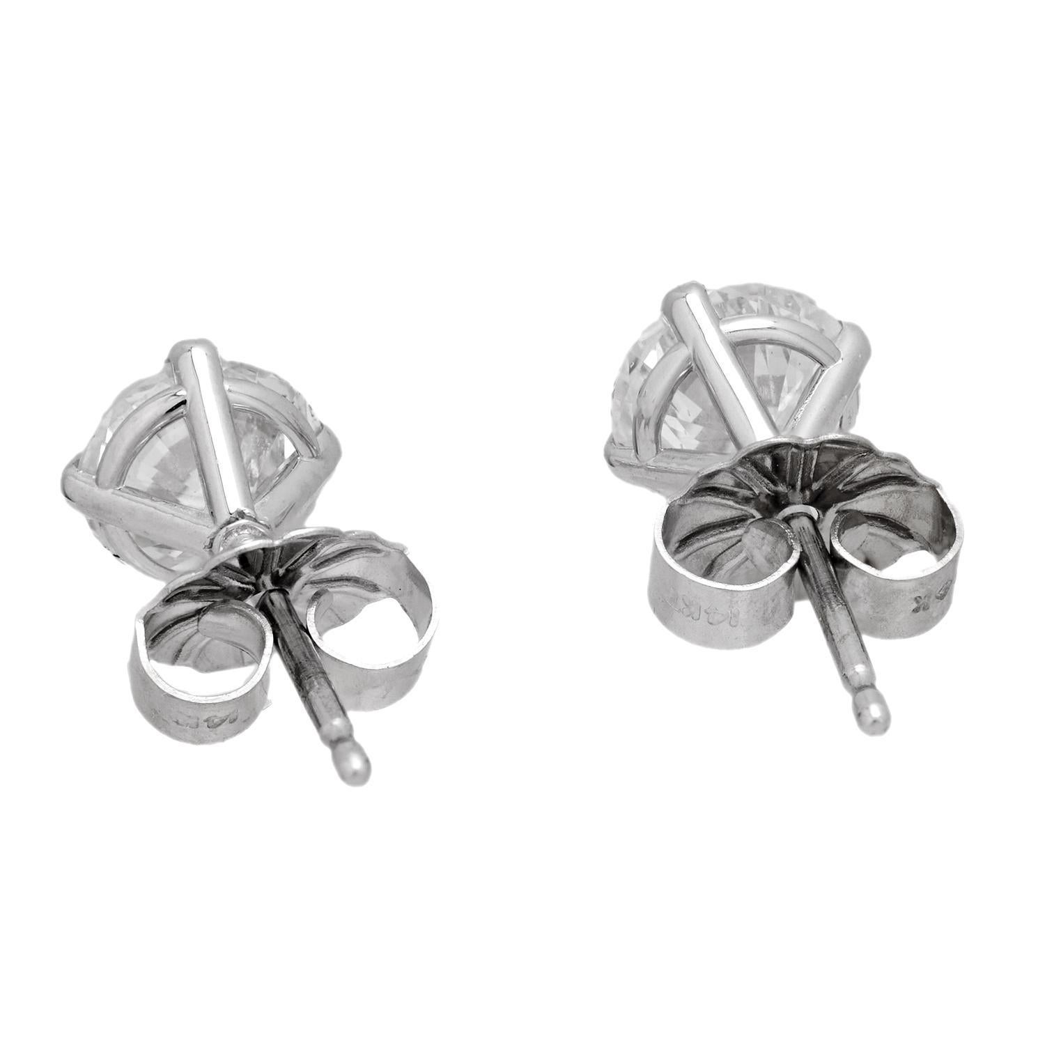 Taglio antico europeo Orecchini con diamanti Art Deco 14k 1,47ctw in vendita
