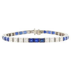 White Gold Tennis Bracelets