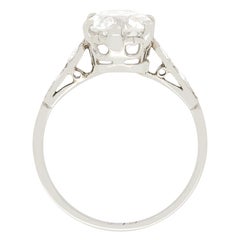 Art Deco 1.60ct Diamond Solitaire Ring, circa 1920s