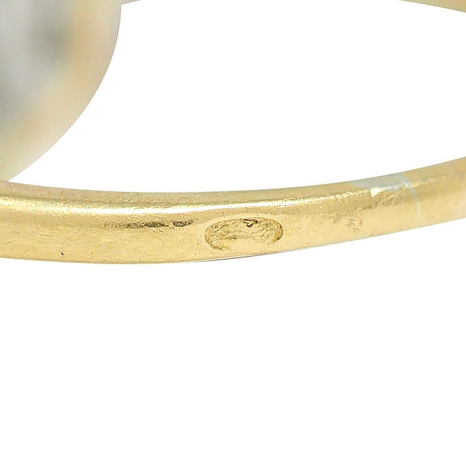 Art Deco 1.67 CTW Colombian Emerald Diamond Platinum 18K Gold Antique Halo Ring en venta 4
