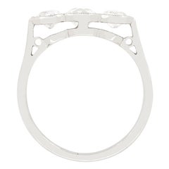 Art Deco 1.70ct Diamond Three Stone Ring, c.1920s