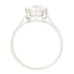 Art Deco 1.75ct Diamond Solitaire Ring, c.1920s
