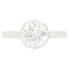 Art Deco 1.75ct Diamond Solitaire Ring, c.1920s