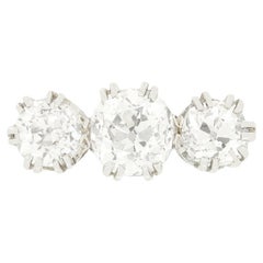 Art Deco 1.75ct Diamond Three Stone Ring, c.1920s