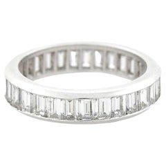 Art Deco 1.75ctw Baguette Diamond Eternity Band