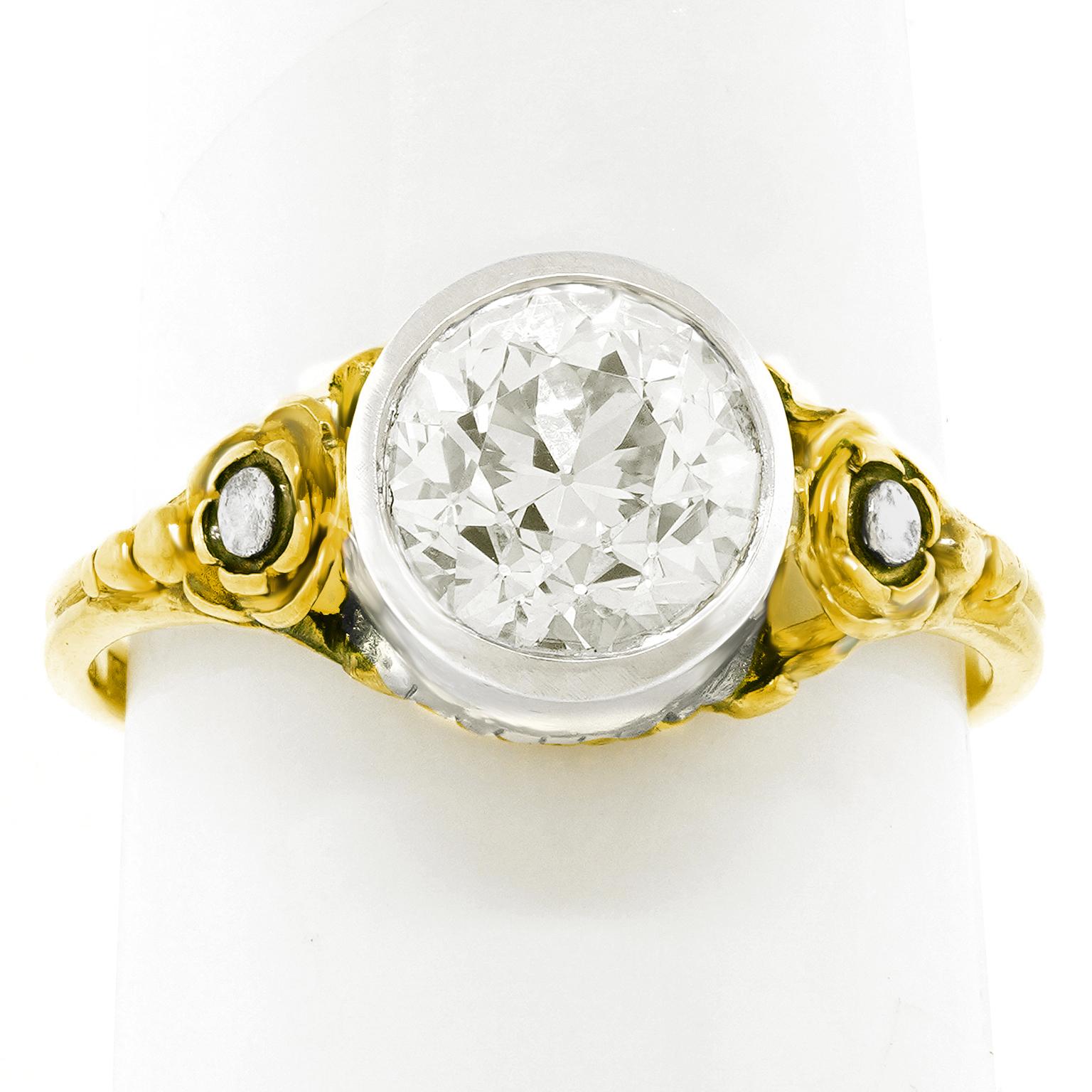 Art Deco 1.80 carat O-P VS1 GIA Ring 5
