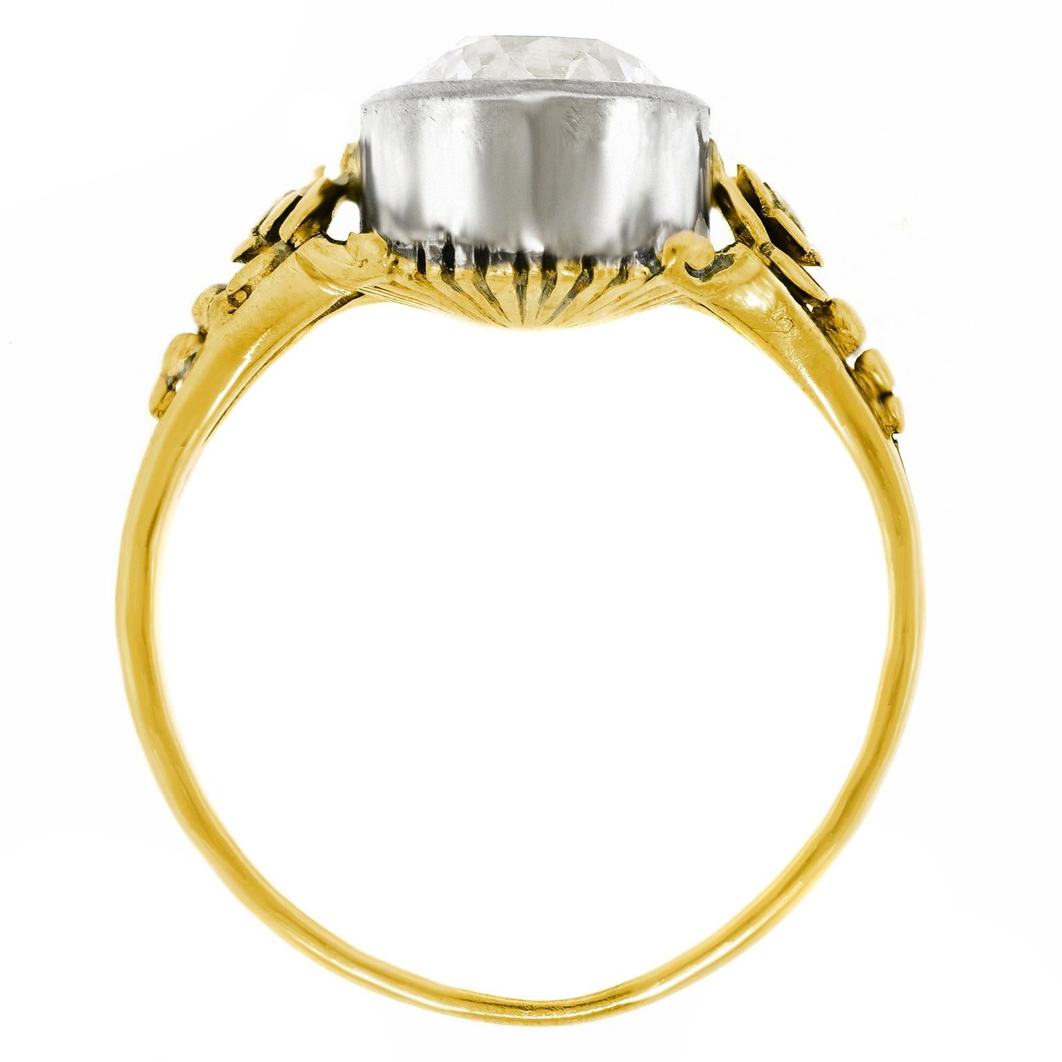 Art Deco 1.80 carat O-P VS1 GIA Ring 2