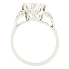 Art Deco 1.85ct Diamond Solitaire Ring, c.1920s