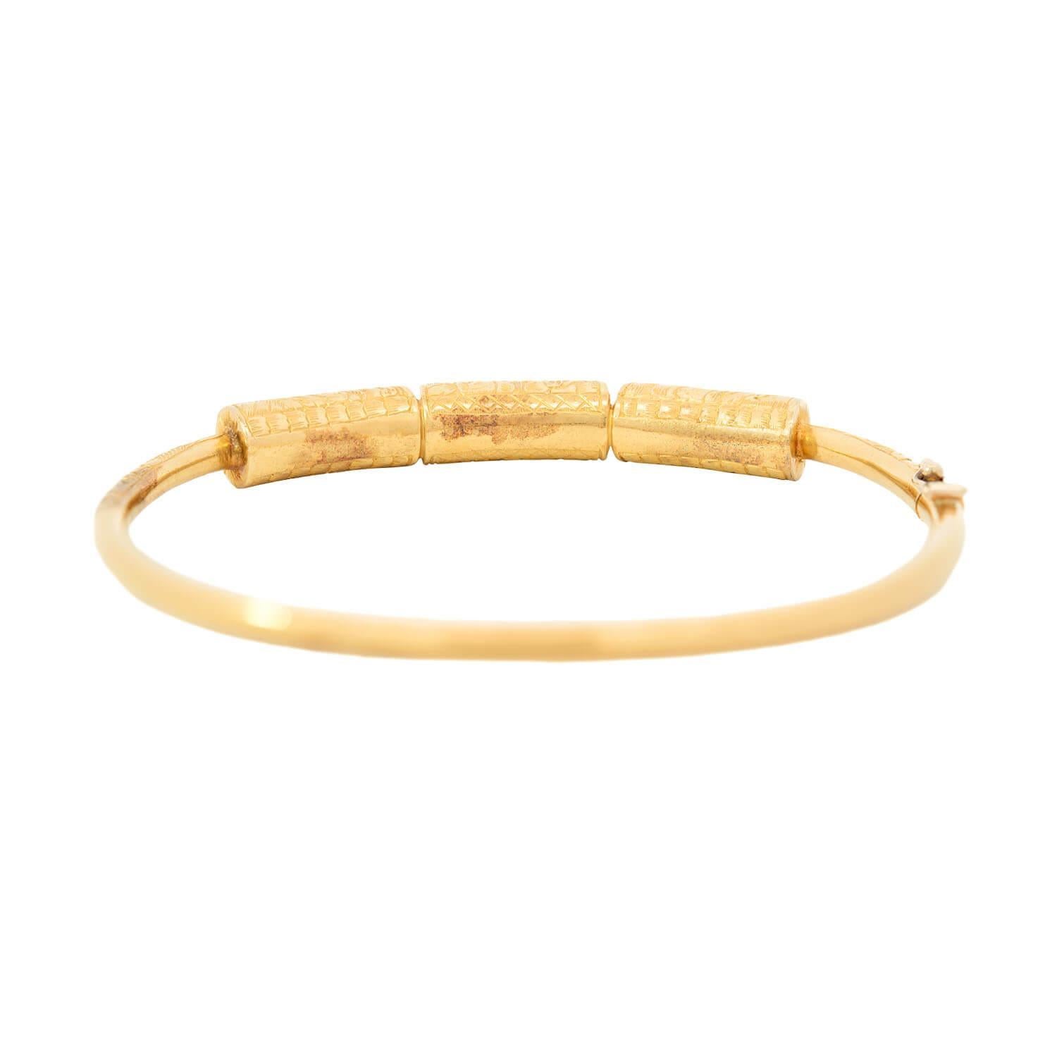 Brazalete Art Decó de hueso, lapislázuli y jaspe de 18 quilates en Bueno estado para la venta en Narberth, PA