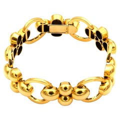 Bracciale Art Deco in oro 18K A Link Hanne Rothmüller Monaco di Baviera 1930 circa