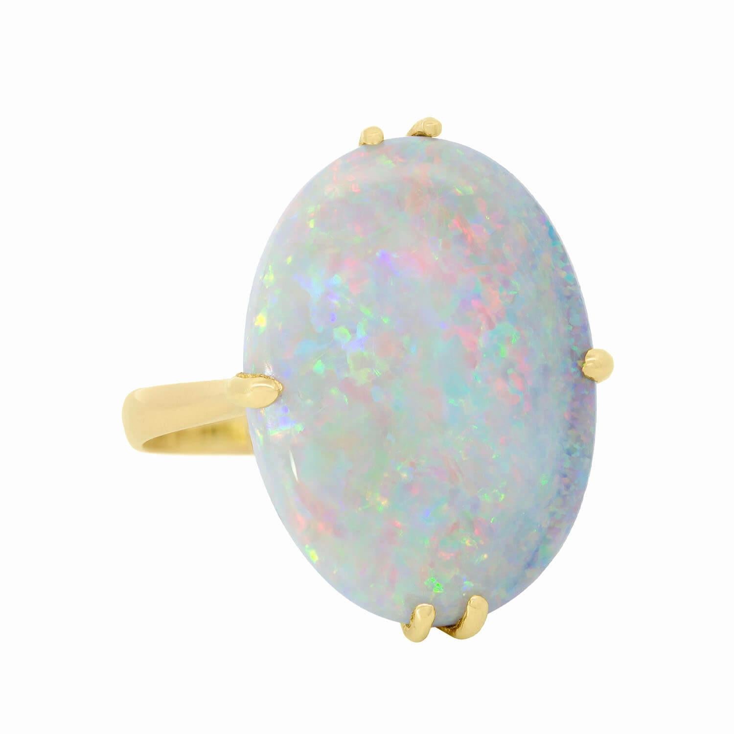 Black and dark opals are the most rare and valuable of all natural opal varieties. These amazing stones exhibit amazing color backed by grey or black 