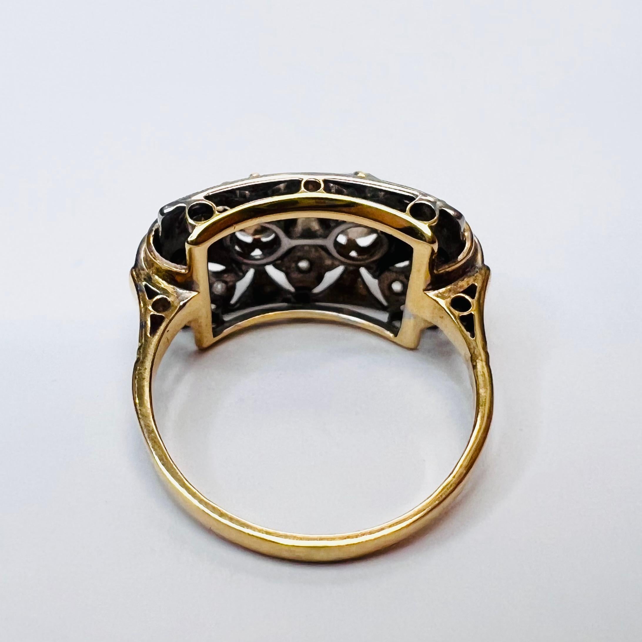 women's chocolate diamond wedding ring set
