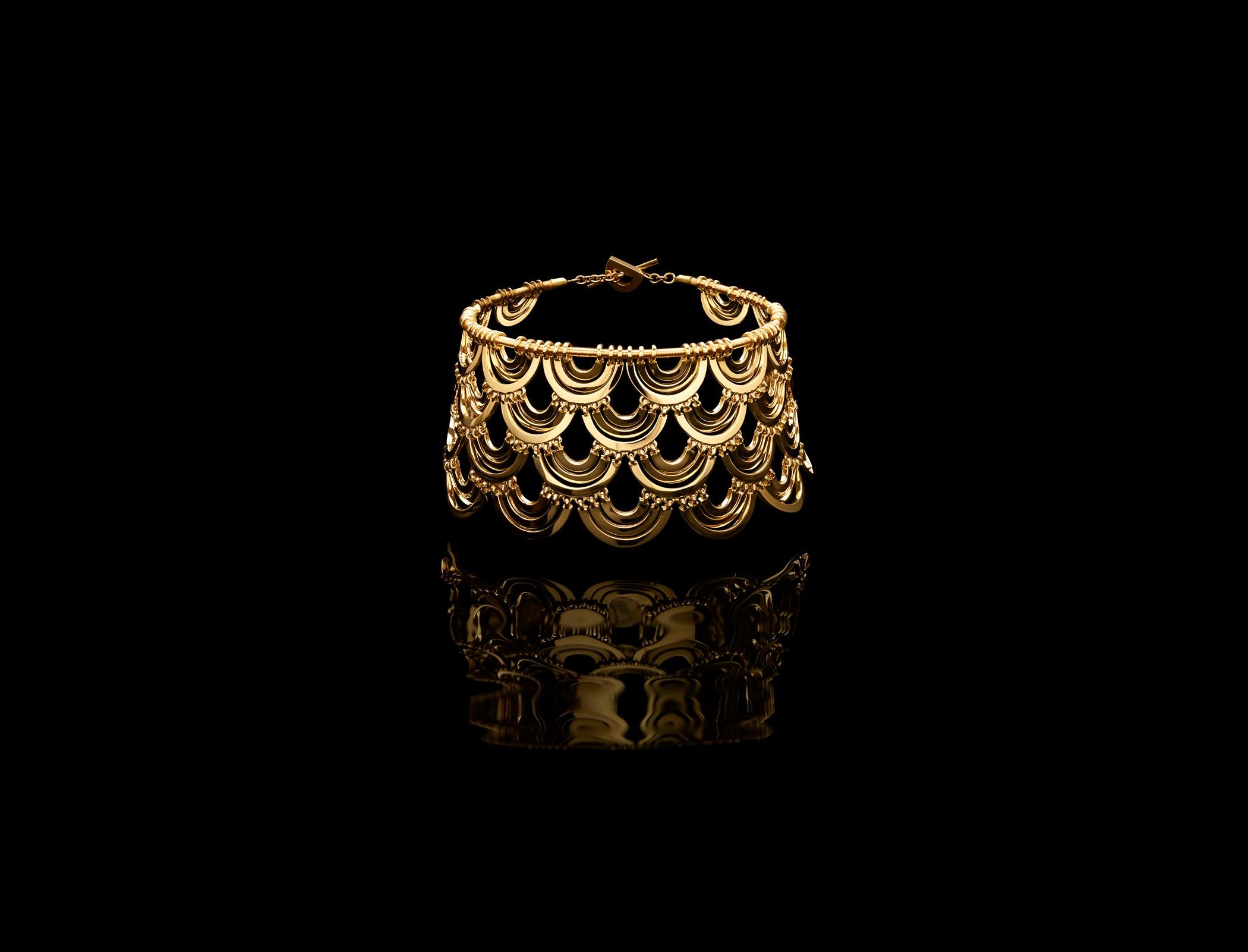 18K Yellow Gold Wide Bracelet, Exclusive

From the CADAR Water Collection.
