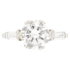 Art Deco 1,90 Karat Diamant Solitär-Ring, ca. 1930er Jahre