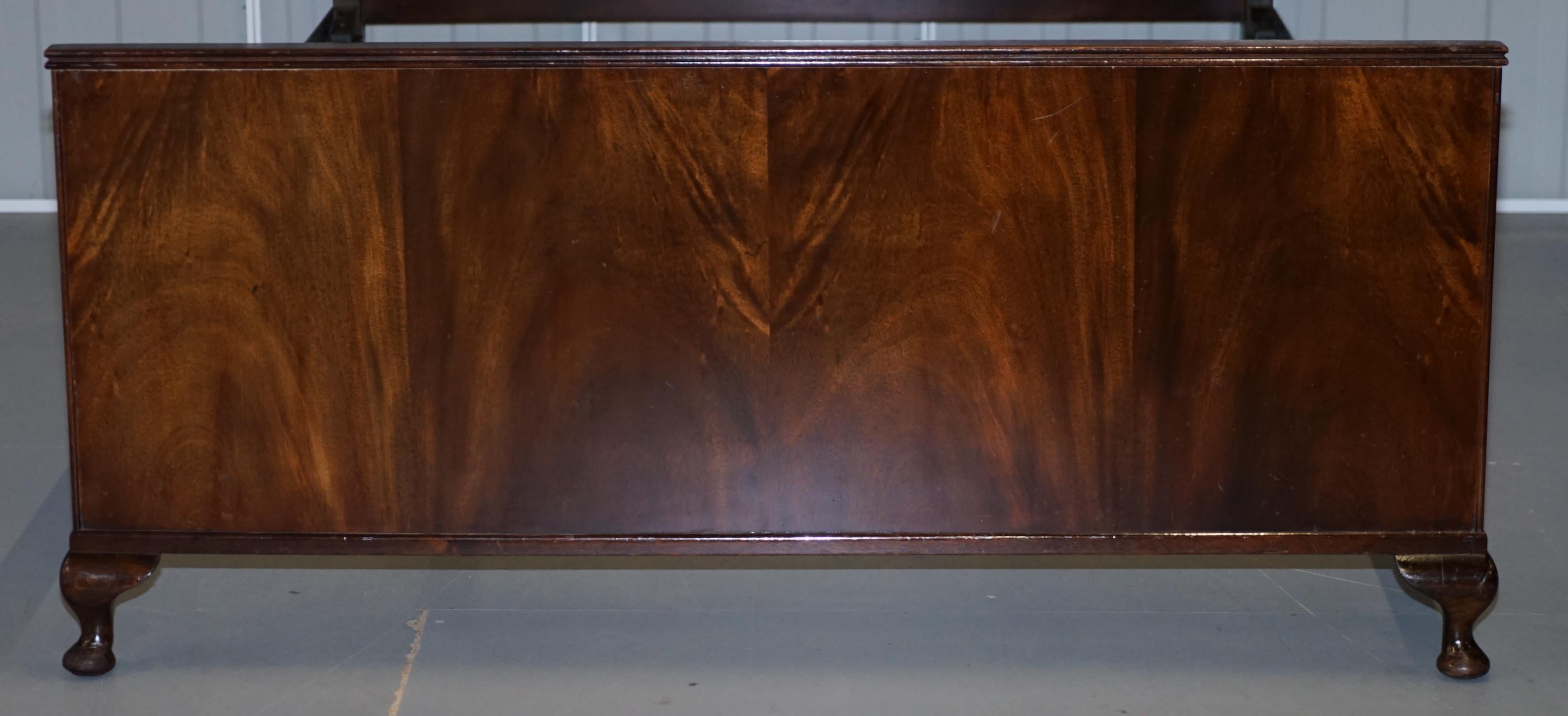 art deco bed headboard