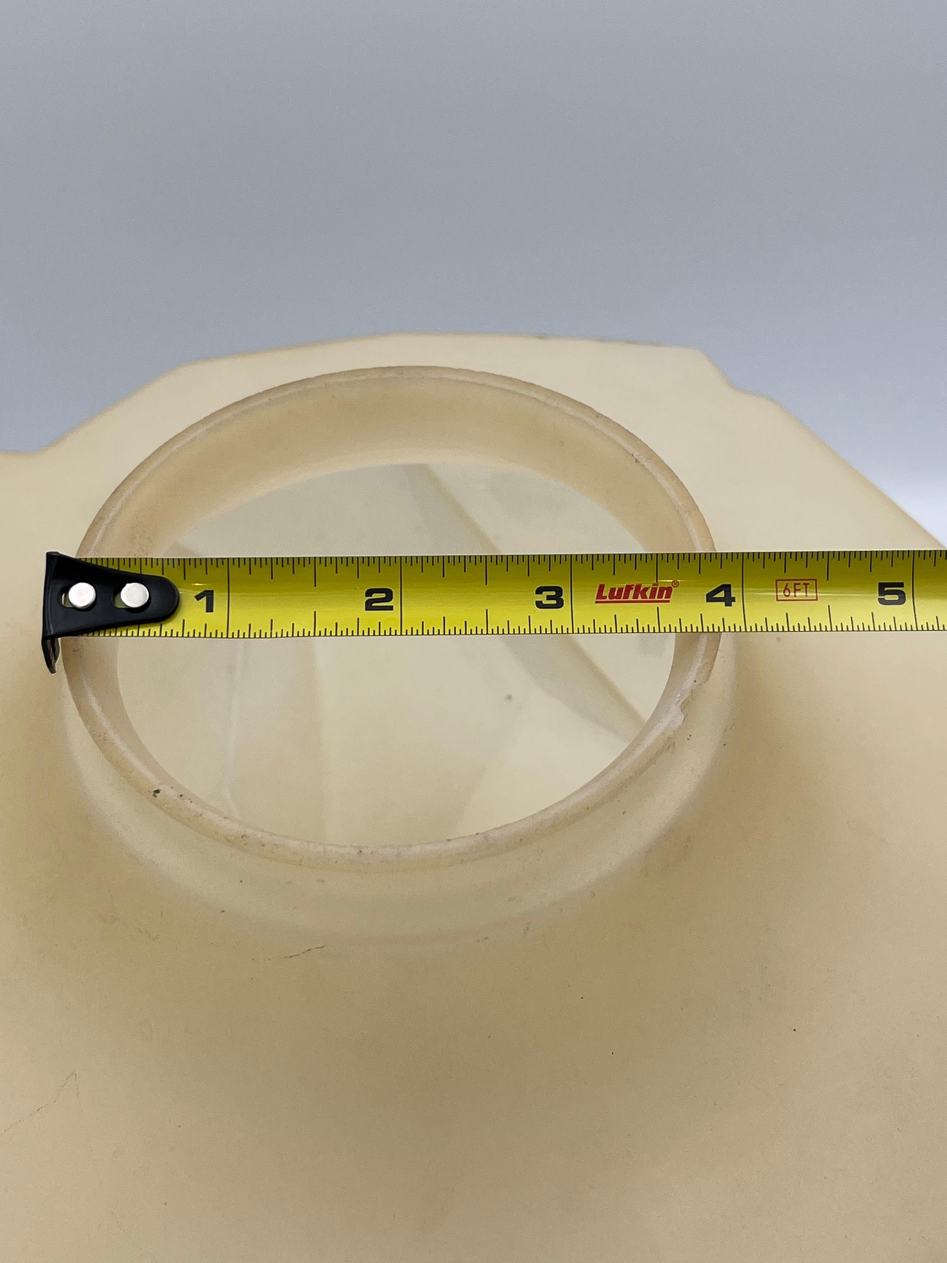 Art Deco 1920's Ruba Rombic Flush mount Shade by Ruben Haley Consolidated Glass For Sale 10