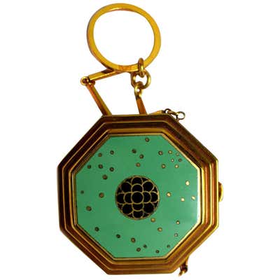 Richard Hudnut Art Deco 'Marvelous' Ladies Powder Compact For Sale at ...