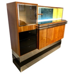 Mobile bar illuminato Art Deco 1930 di Decoene