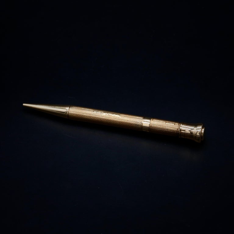 Art Deco 1930s 17.4g 9K Yellow Gold Sampson and Mordan Mechanical