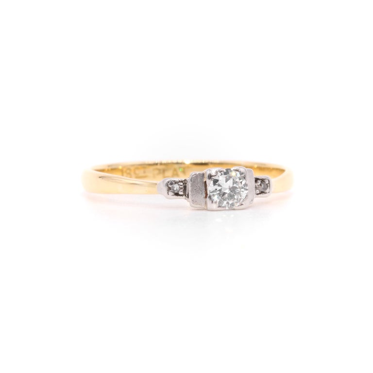 Alliance En Or Blanc 18 Carats - Taille 55, Poids 1.96g - Occasion