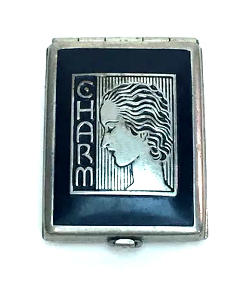 Art Deco 1930s Ladies Rouge Compact Called 'Charm' 4