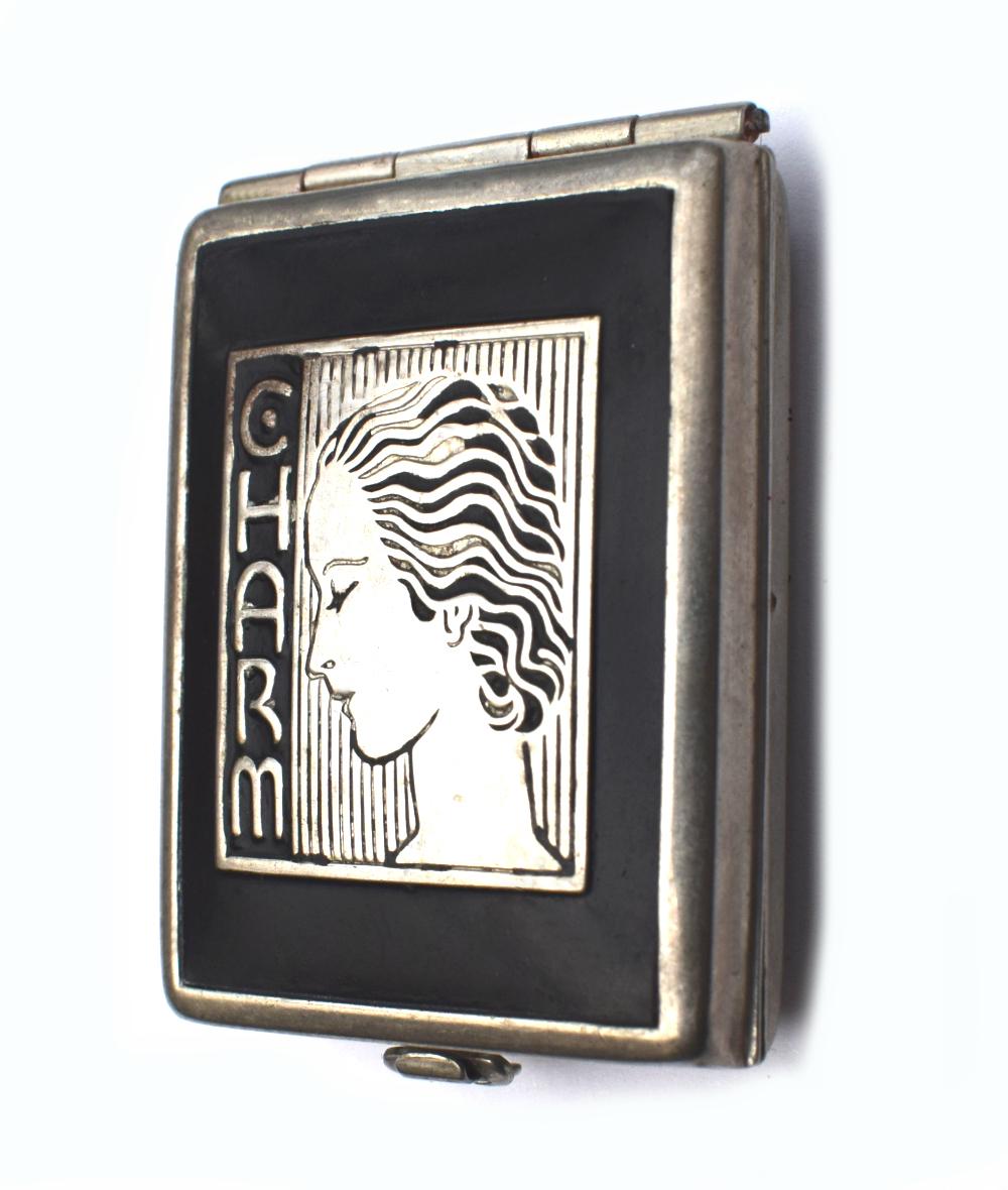 Art Deco 1930s Ladies Rouge Compact Called 'Charm' 2