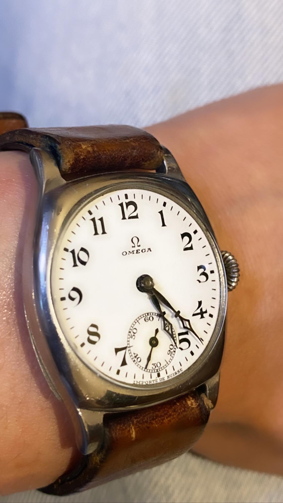 omega 1930s watch
