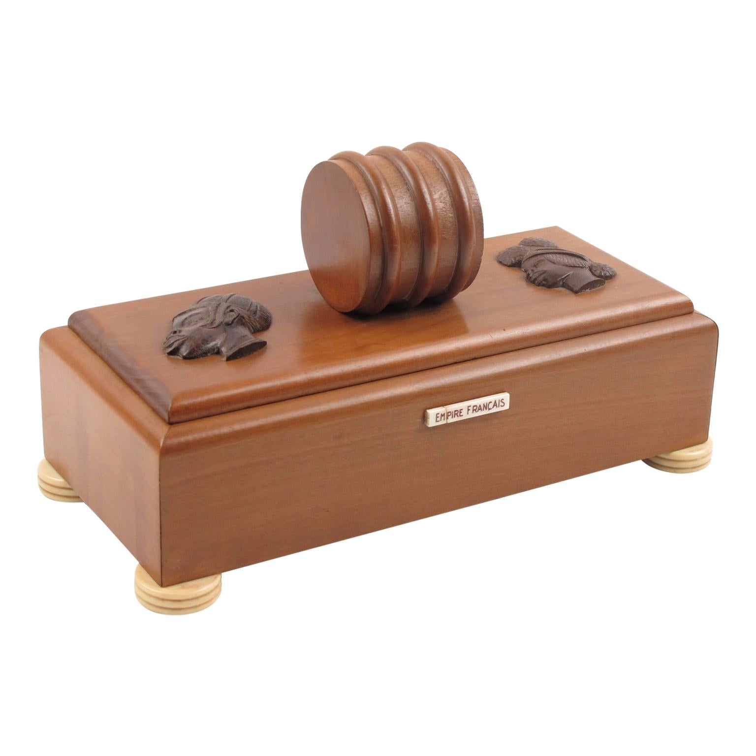 Art Deco 1930s Beautiful Porcelain Pierrot Inkwell at 1stDibs