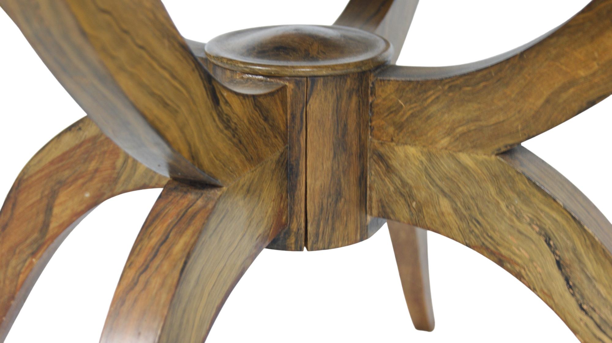 Art Deco 1930s Pedestal Table For Sale 1