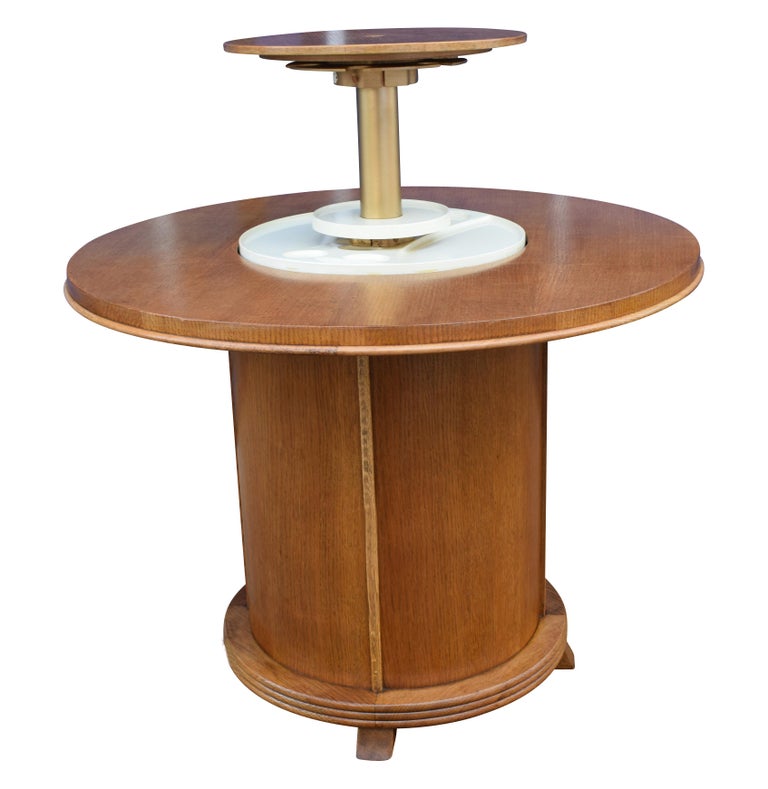 Art Deco 1930s Pop Up Cocktail Bar Table at 1stDibs