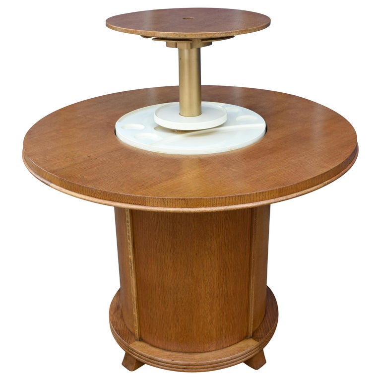 Art Deco 1930s Pop Up Cocktail Bar Table at 1stDibs