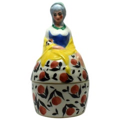 Art Deco 1930s Porcelain Bonbonnière