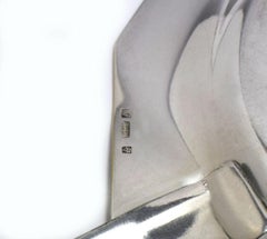 Art Deco 1930s Silver Plated Crumb Set