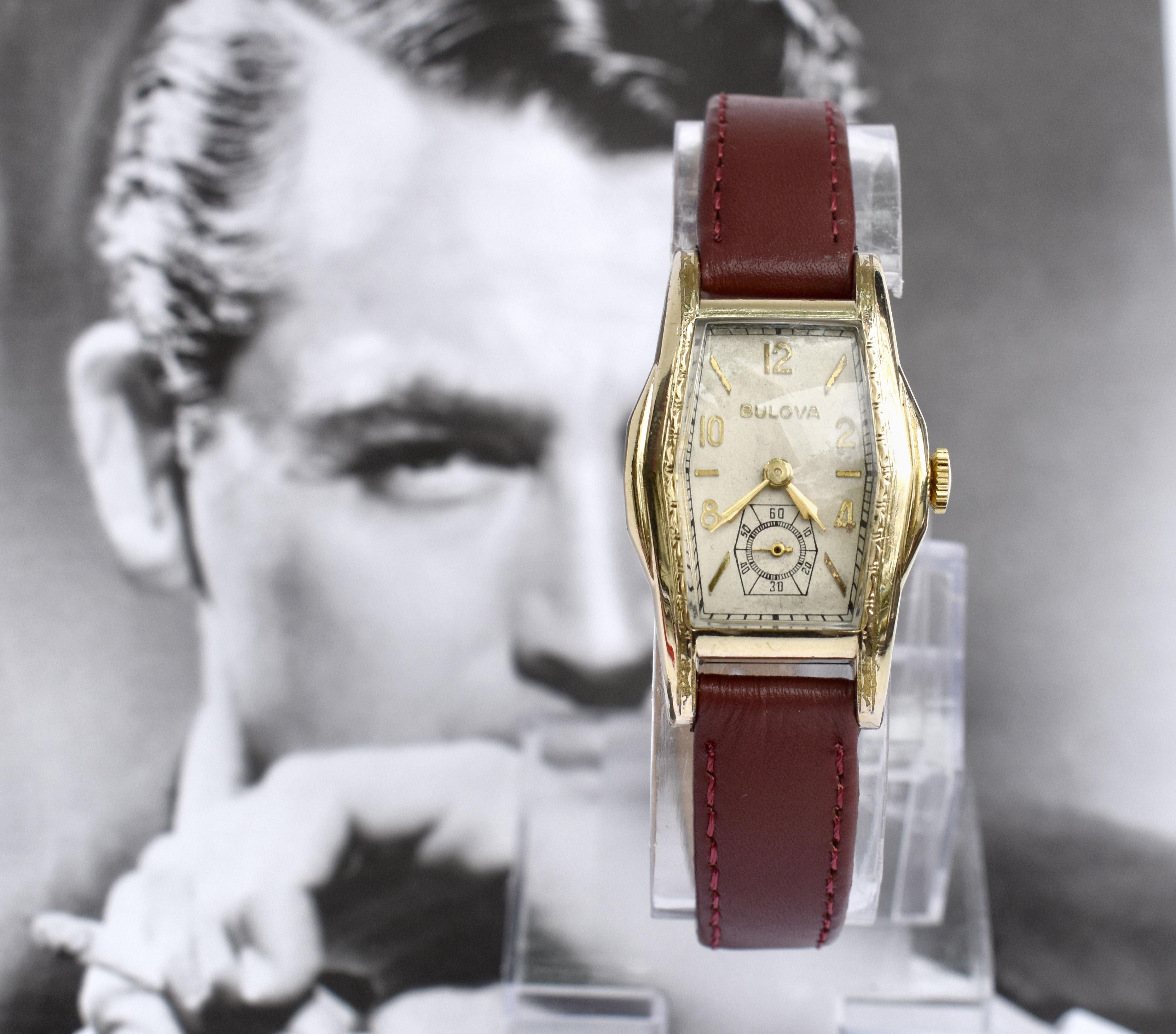 bulova art deco watch