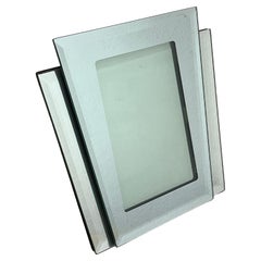 Portafoto in vetro specchiato Art Deco Mirror anni '40