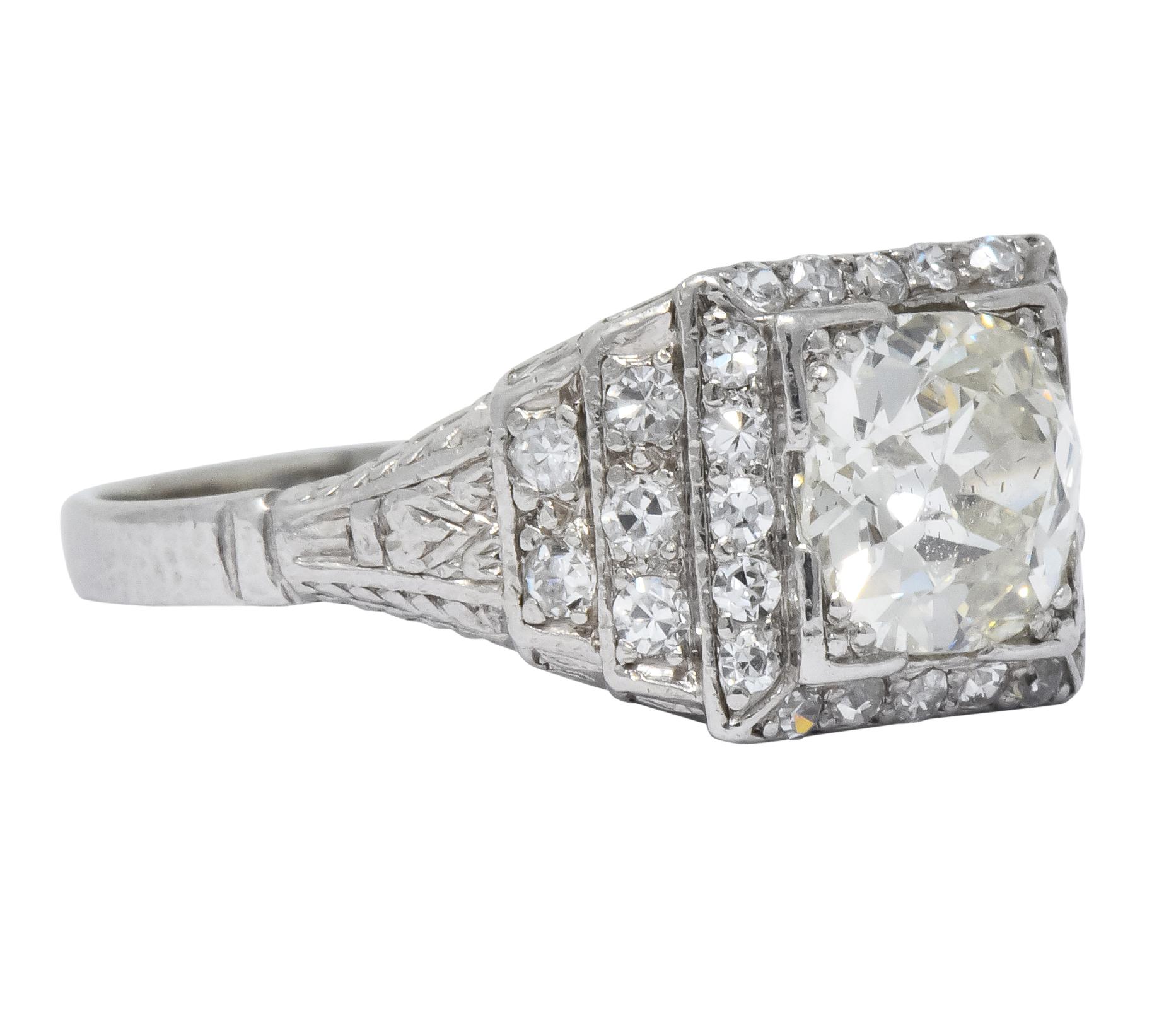 1.95 carat diamond ring
